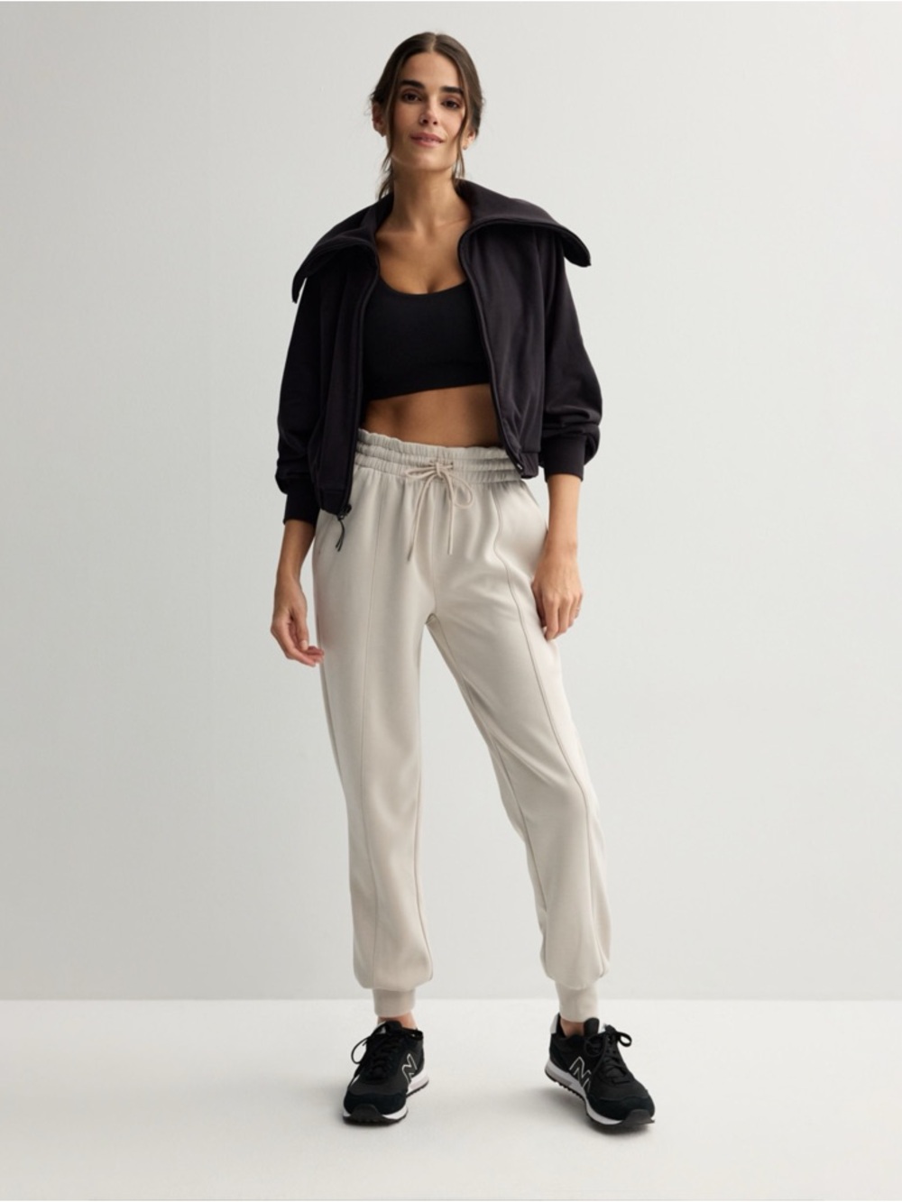 Women's FLX Solace High-Rise Seamed Front Pants - Picture 4 of 7